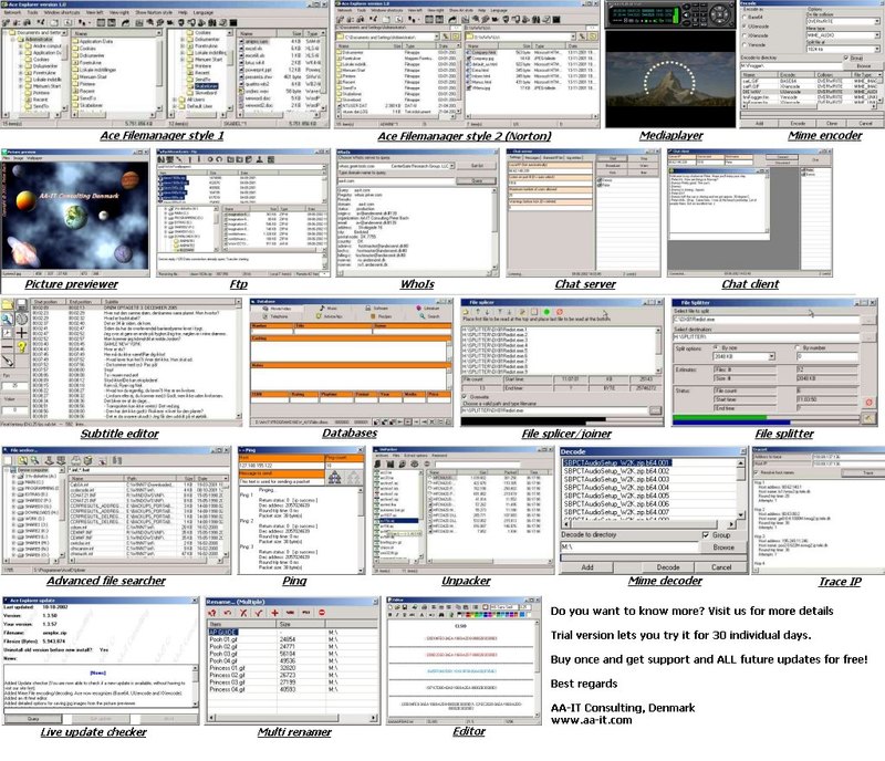 Ace Explorer Screenshot